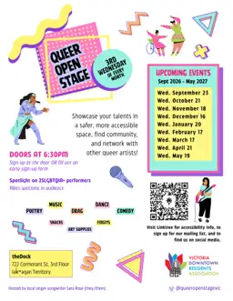 Queer Open Stage event image