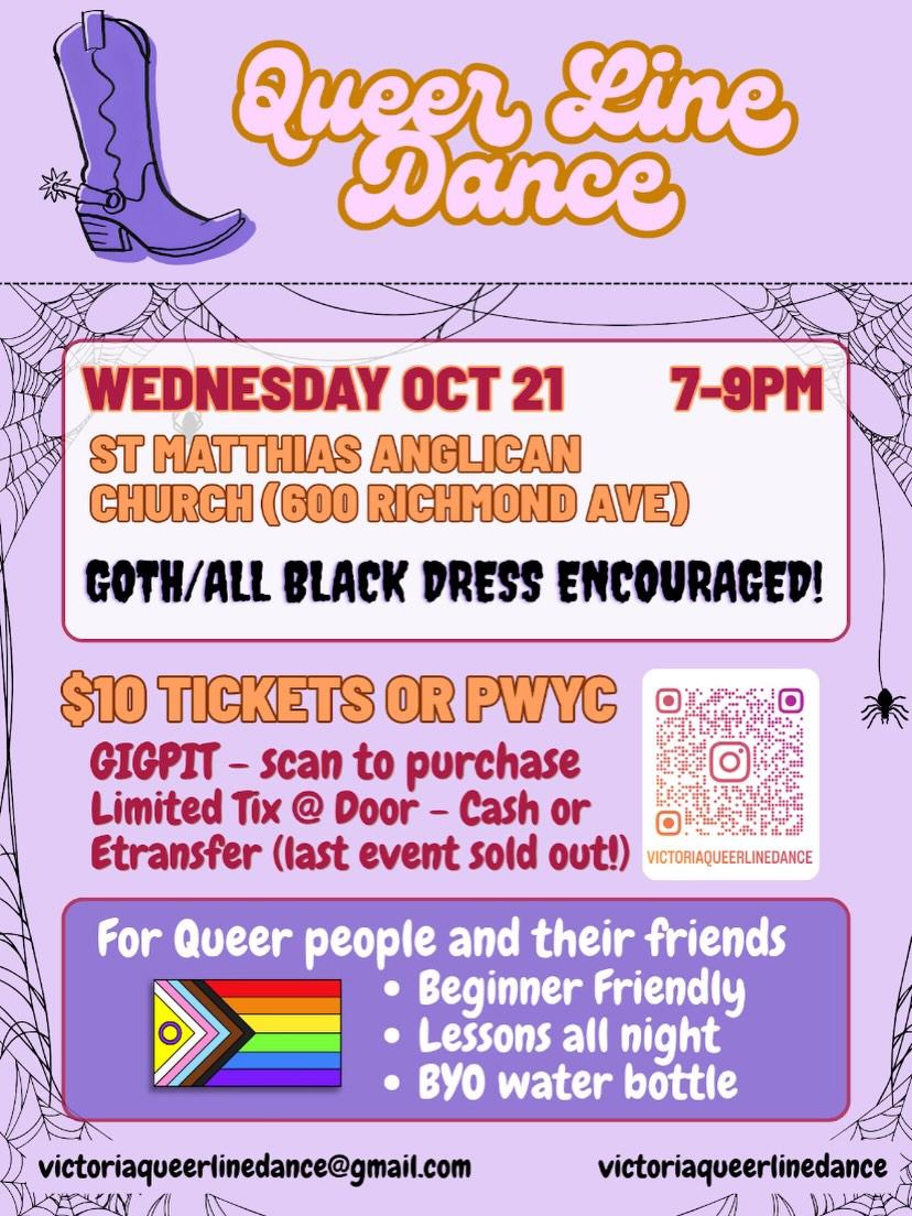 Queer Line Dance Victoria event image