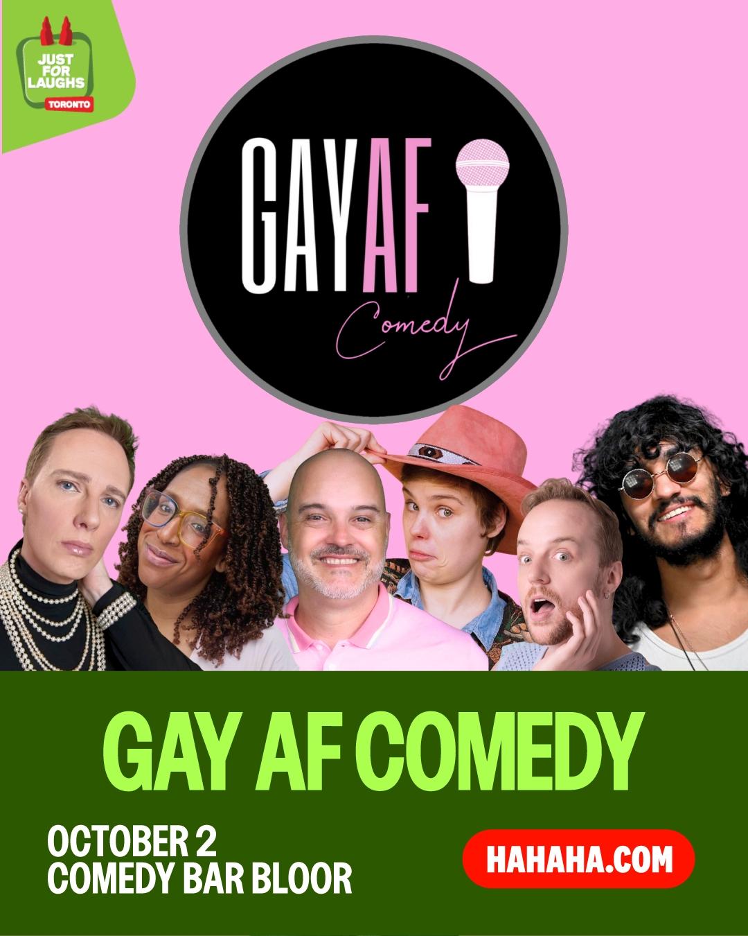 Gay AF Comedy @ Just For Laughs Toronto event image