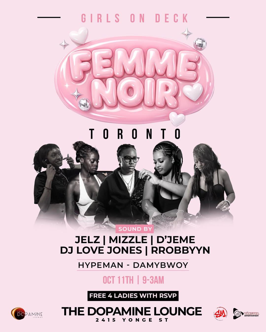Femme Noir event image