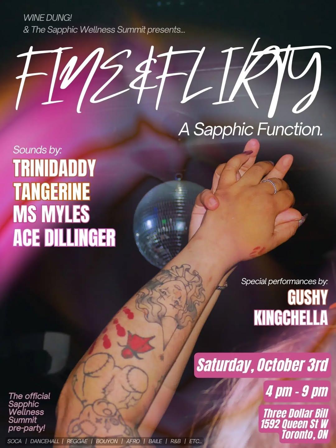 FINE&FLIRTY - A Sapphic Function. event image