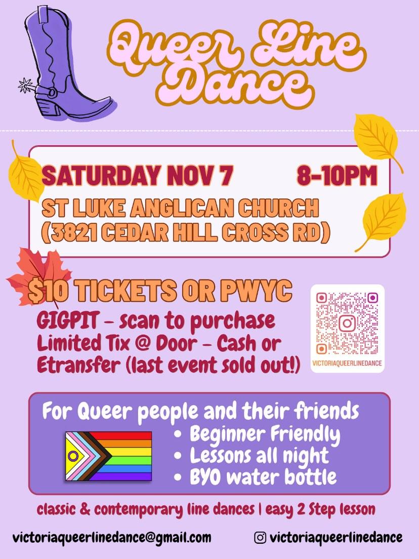 Queer Line Dance Victoria event image