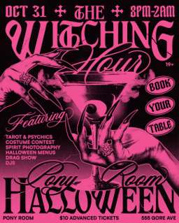 The Witching Hour Halloween event image