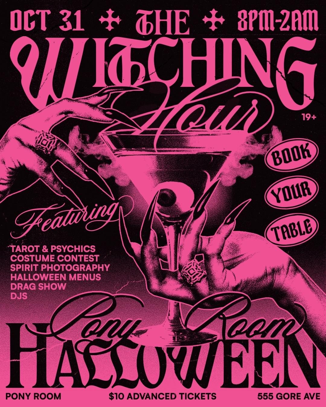 The Witching Hour Halloween event image