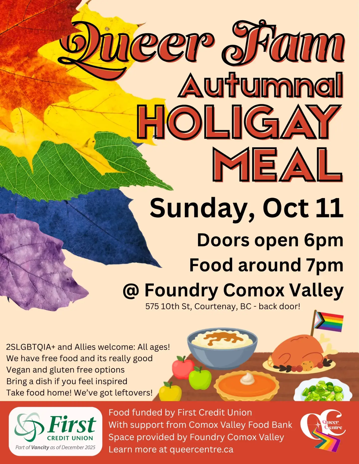 Queer Fam Autumnnal HOLIGAY MEAL event image