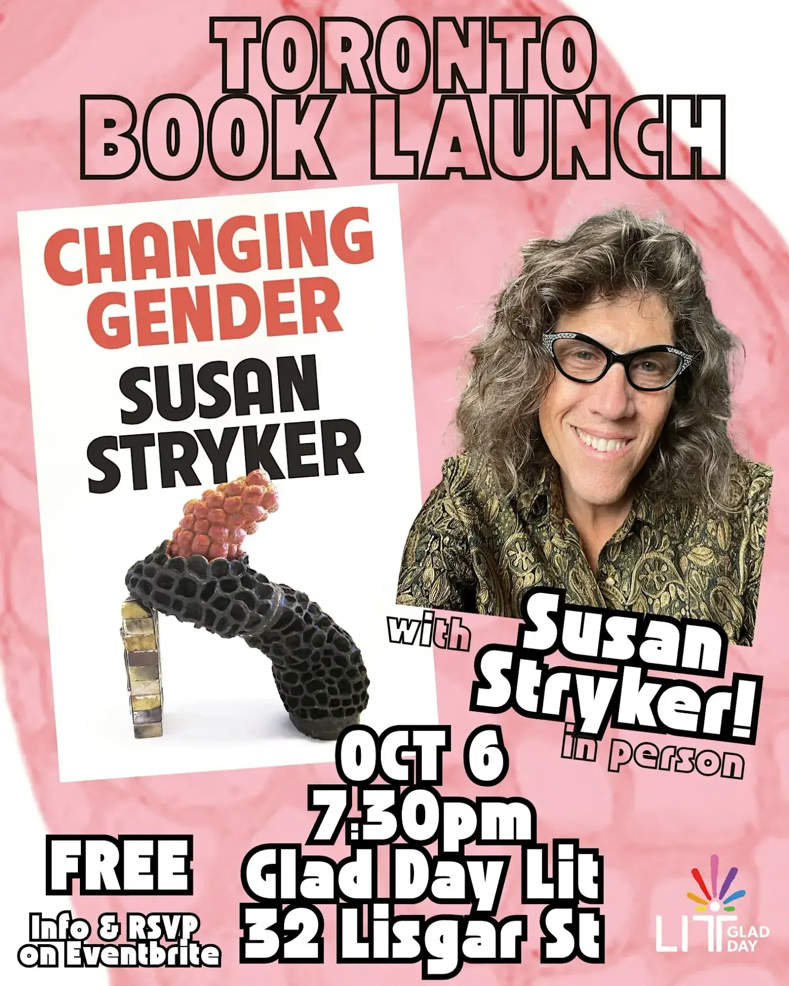 Toronto Book Launch: Changing Gender event image
