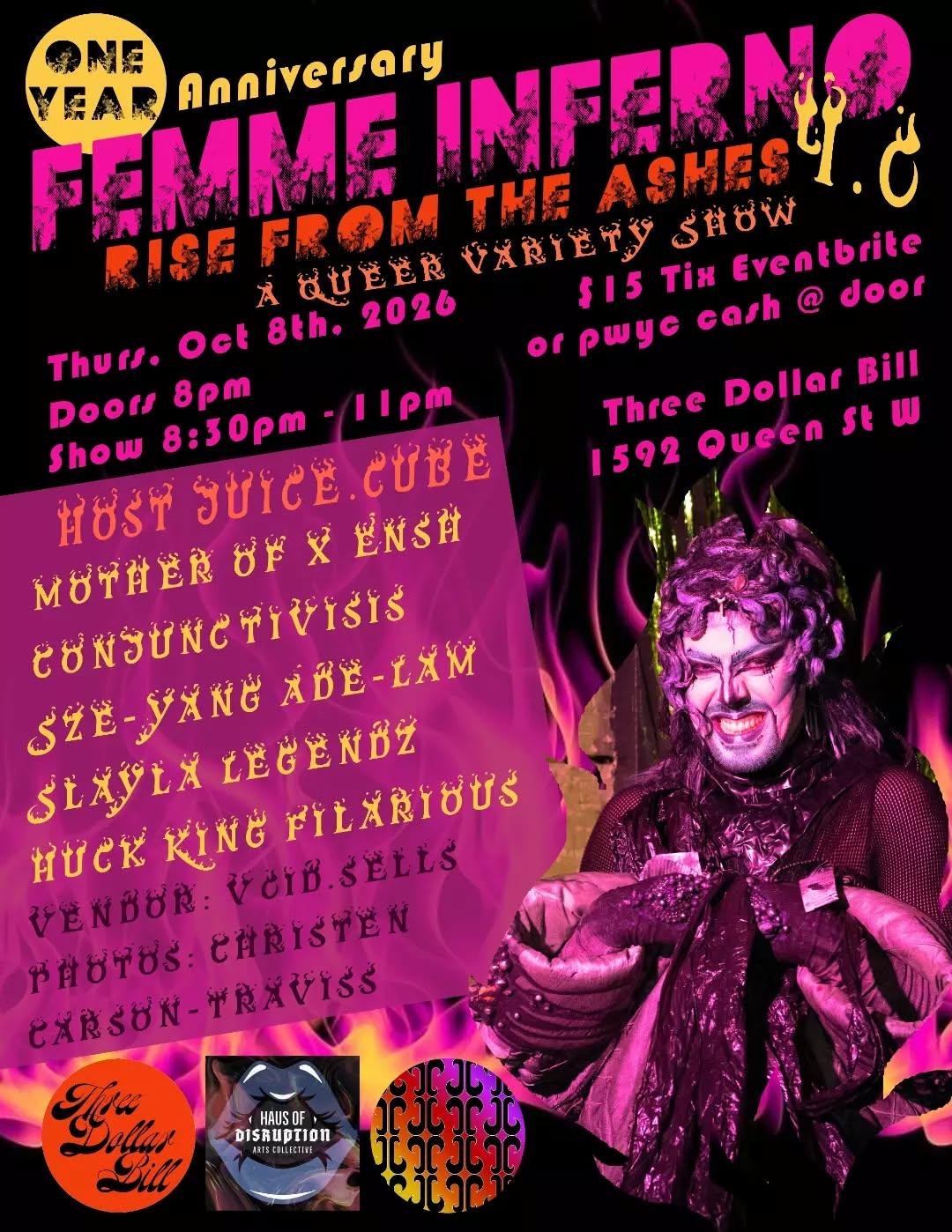 Femme Inferno 4.0: Rise From the Ashes event image