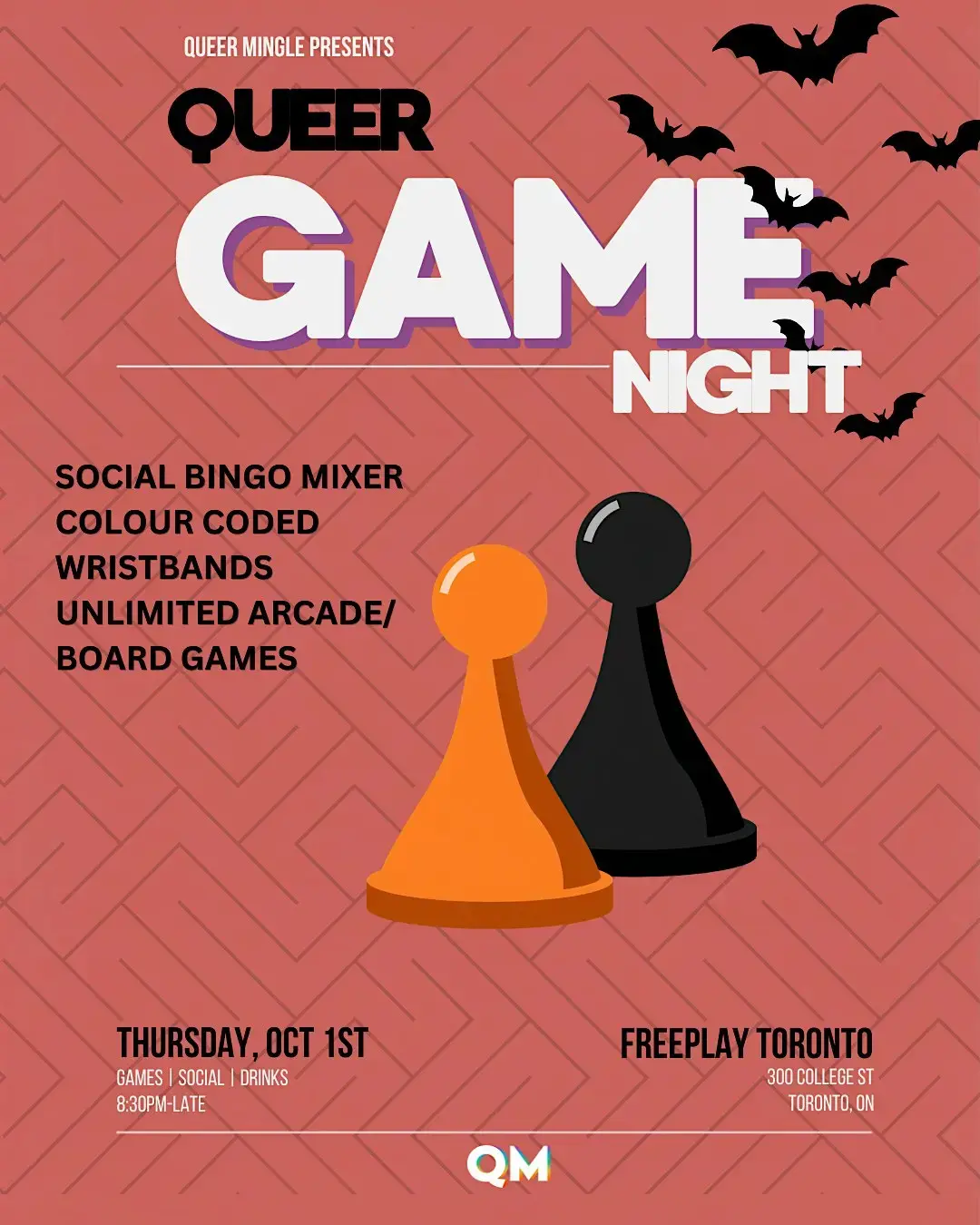 Queer Game Night - Halloween Edition event image
