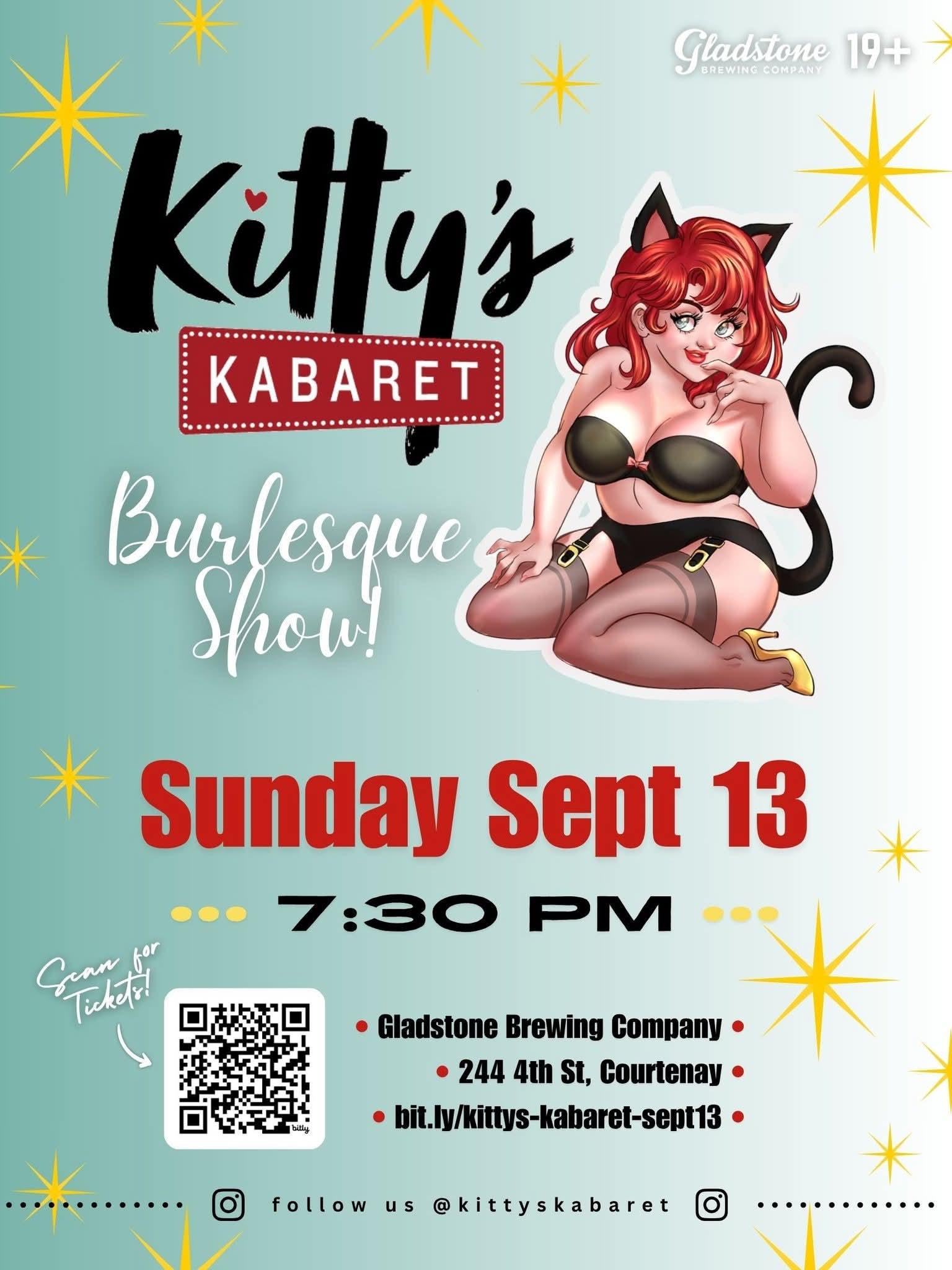 Kitty's Kabaret Burlesque Show! event image