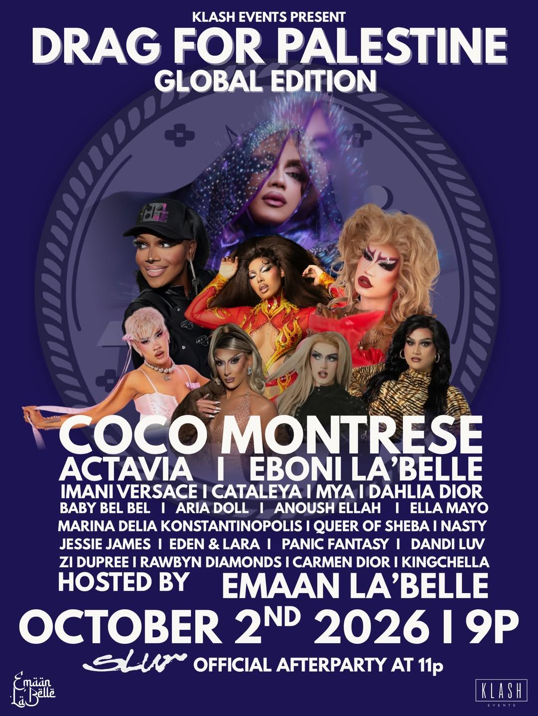 Drag for Palestine: Global Edition event image