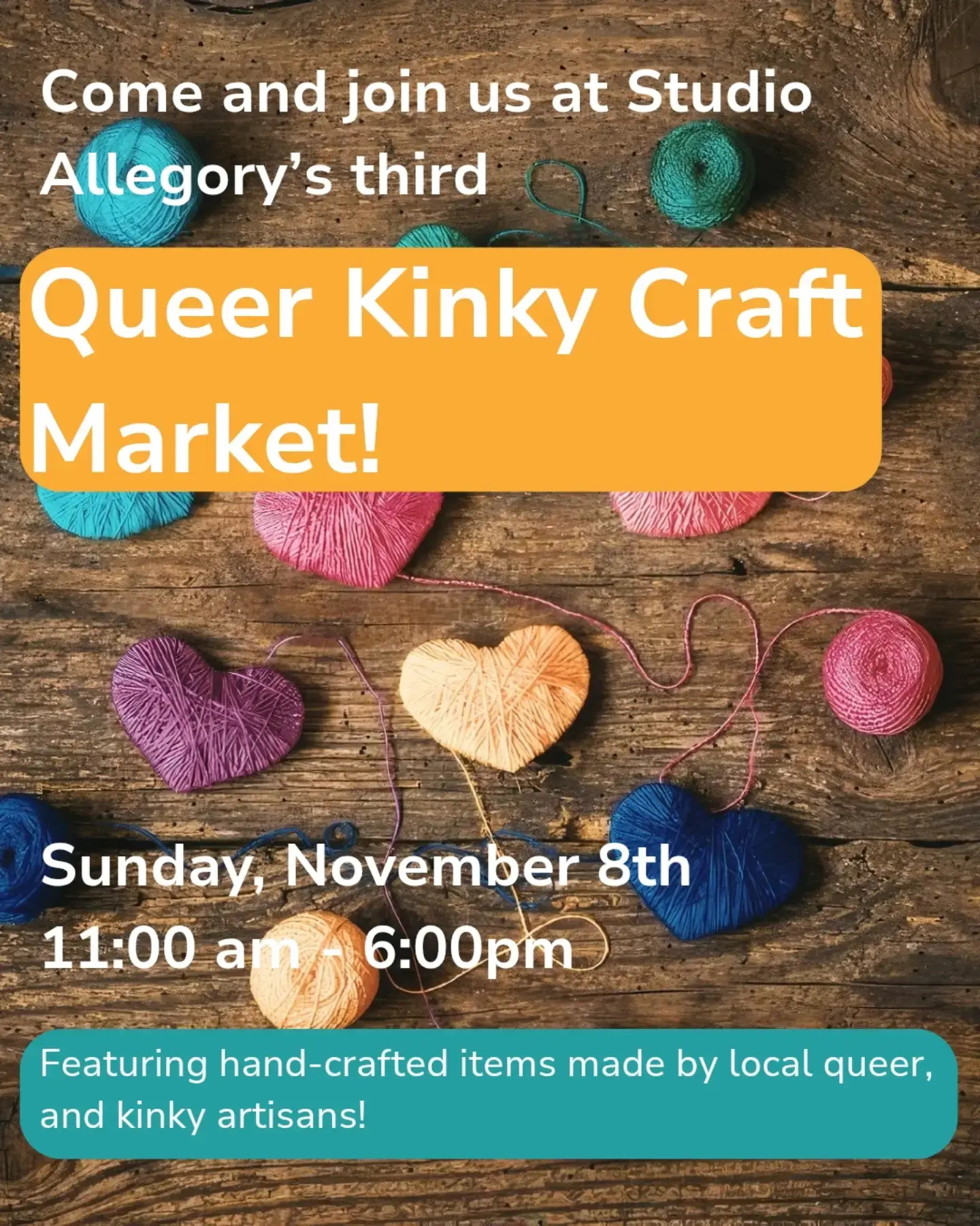 Queer Kinky Craft Market! event image