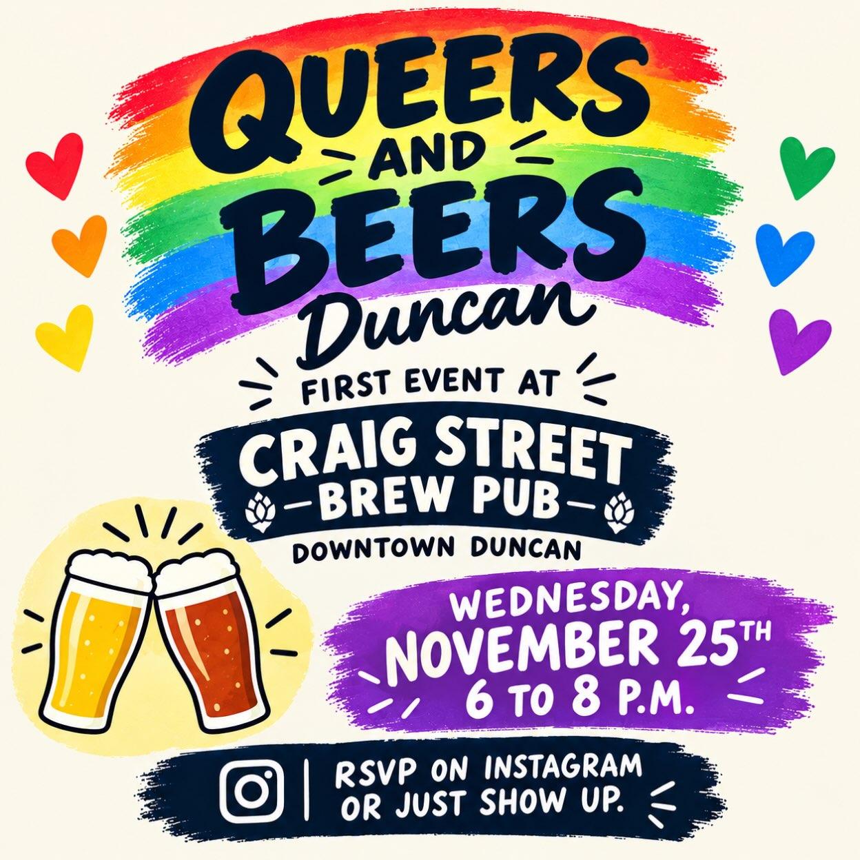 Queers and Beers Duncan event image