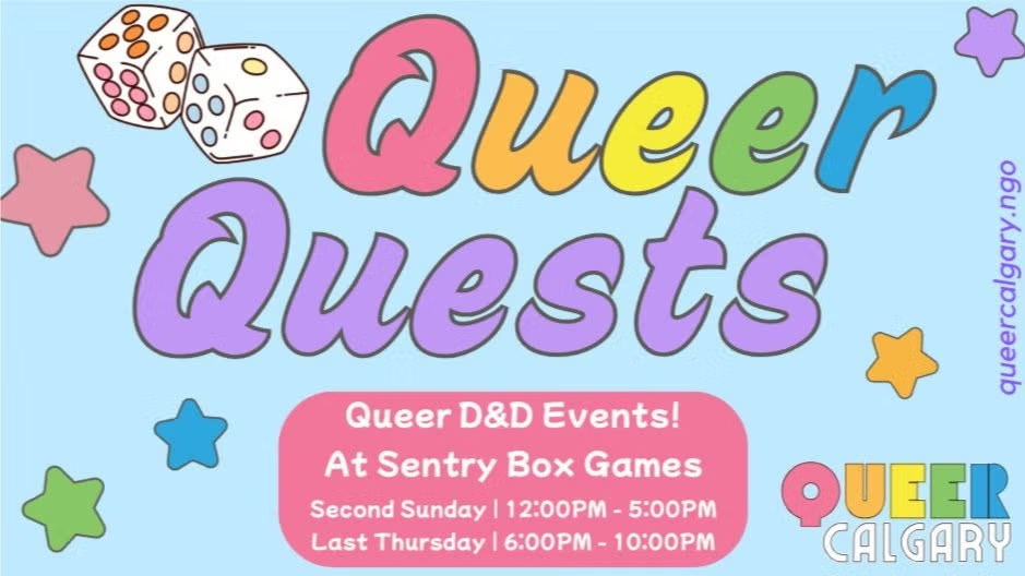 Queer Quests (Zeffy Signup Required!) - Queer D&D Event event image