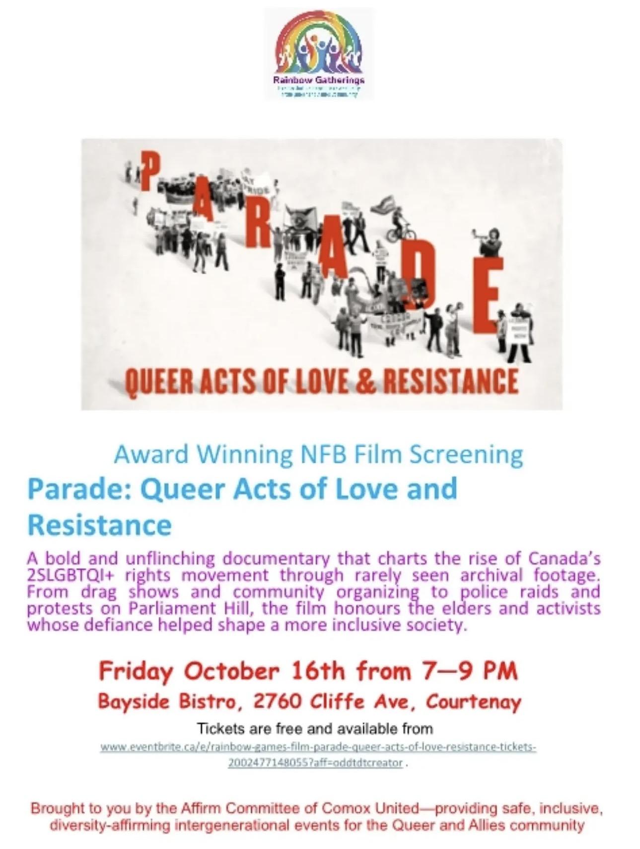 Award Winning NFB Film Screening event image