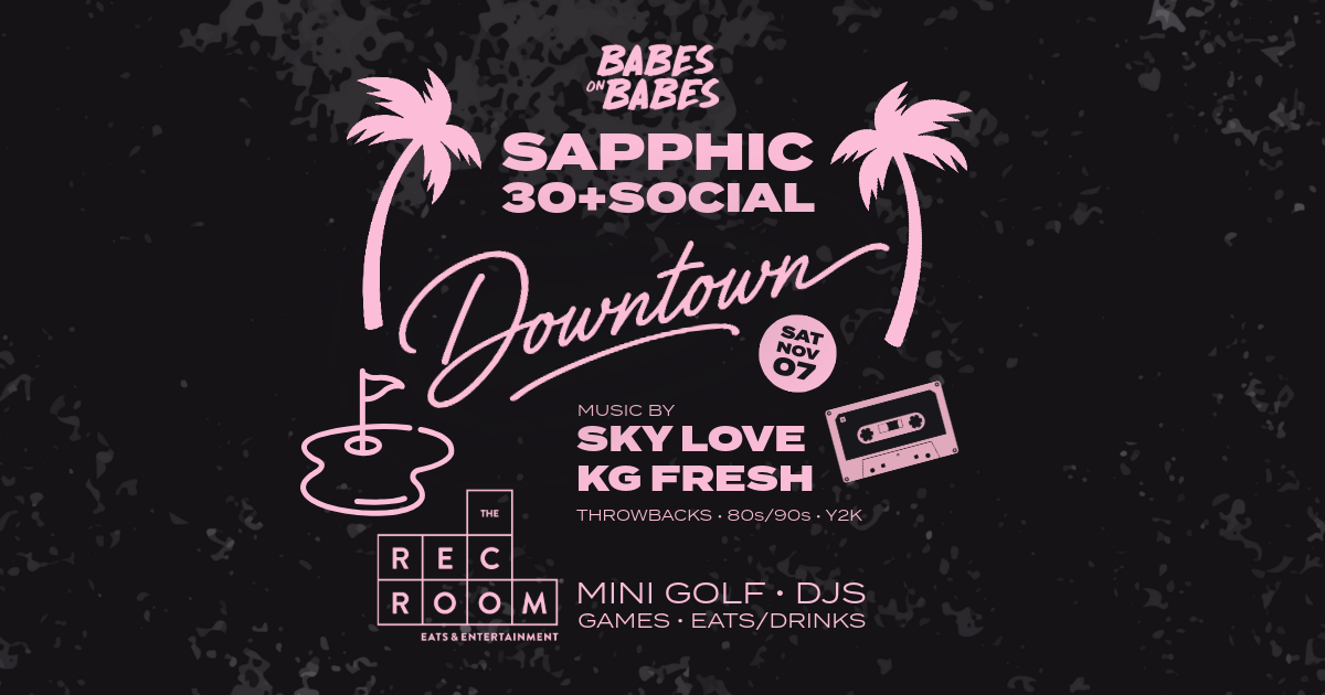 Babes on Babes Sapphic 30+ Social event image